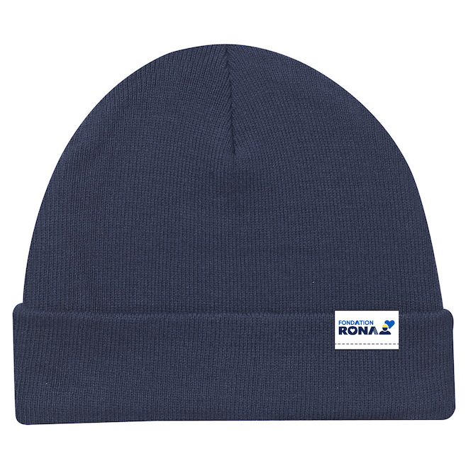 Tuque Fondation RONA bleu foncé taille unique (Fondation Rona)