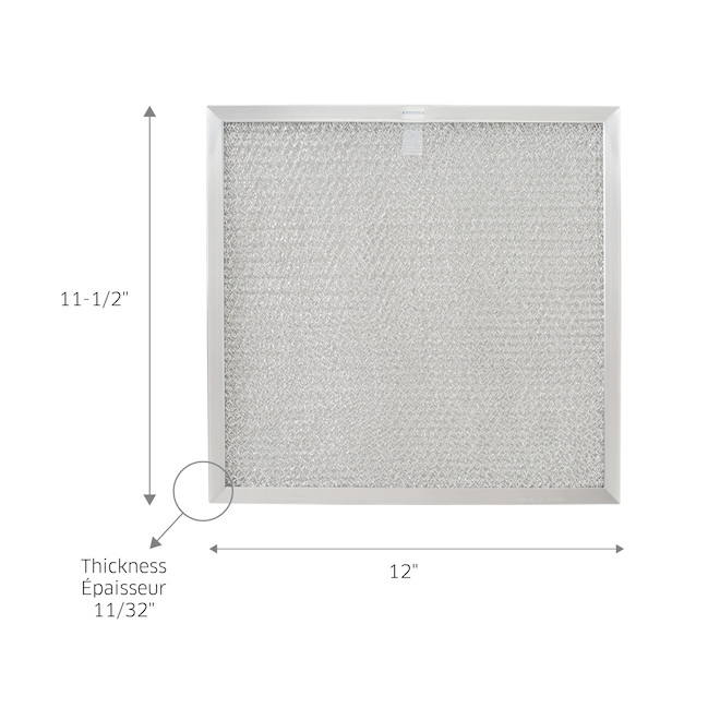 Broan Aluminum Filter for BXT1 Range Hood