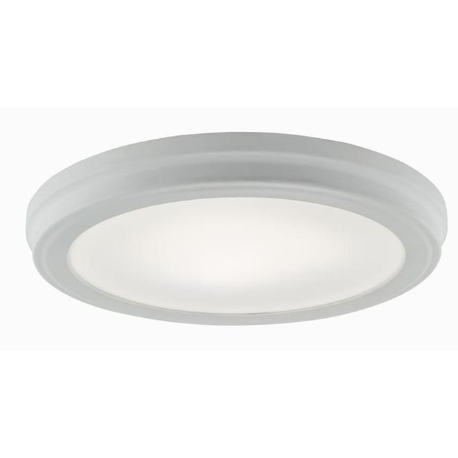 Broan 80-CFM White Decorative Dome Ventilation Fan-Light for Bathrooms