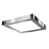 Broan Decorative Square Ventilation Fan-Light for Bathrooms - 110-CFM - Chrome