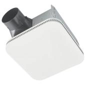 Broan Room Side 110 CFM 1.0 Sone White Bathroom Exhaust Fan