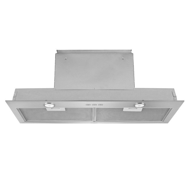 Broan BBN3 30-In 650 PCM 0.5 Sone Stainless Steel Recessed Range Hood Convertible with Aluminum Filter