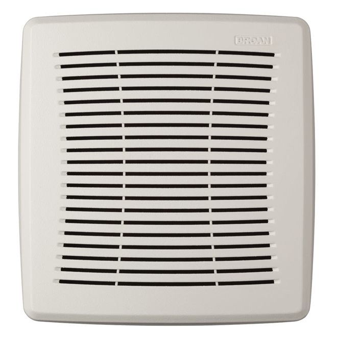 Broan-Nutone Economy White Plastic Fan Replacement Screened Cover