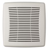 Broan-Nutone Economy White Plastic Fan Replacement Screened Cover