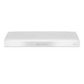 NuTone 30-in 300 CFM Convertible White Undercabinet Range Hood Ducted/Ductless Mount with Micromesh Filter