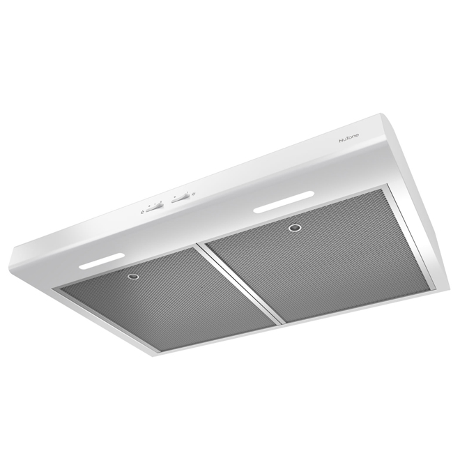 NuTone 30in 300 CFM Convertible White Range Hood Ducted