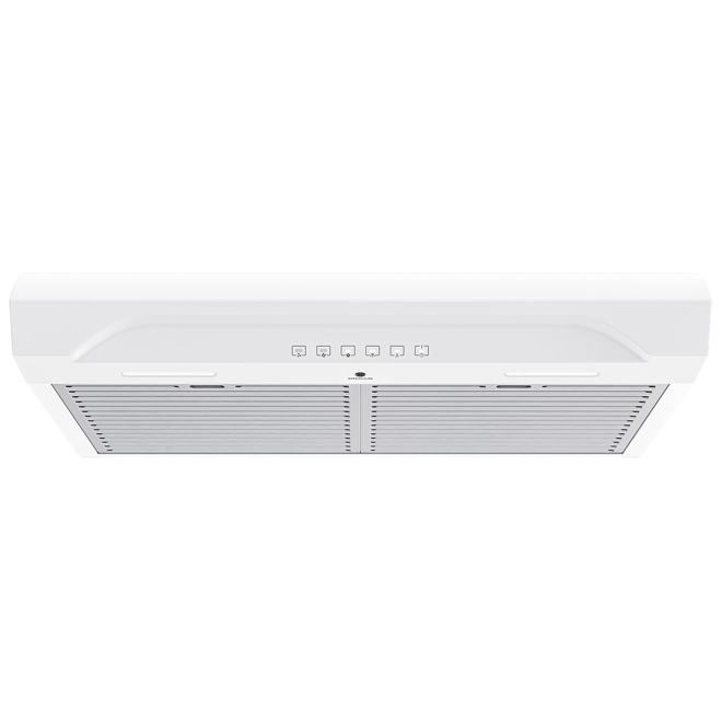 Broan Alta 30-in 490 PCM White Undercabinet Range Hood