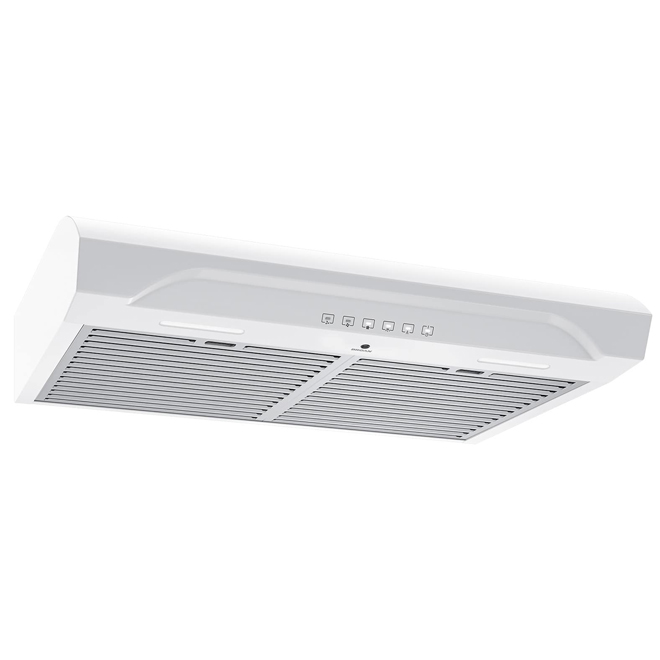 Broan Alta 30-in 490 PCM White Undercabinet Range Hood