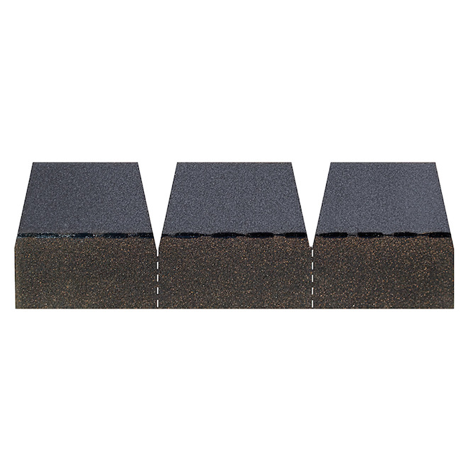 IKO Hip & Ridge 12 Cap Shingles in Fibreglass 29.5 linear ft ...