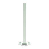 Kool-Ray Classica Mounting Post - Aluminum - White - 36-in x 3-in x 3-in
