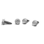 Imperial Kool Ray Deck Screws - Hex Drive - Zinc - White - 1/2-in - 50/Pack