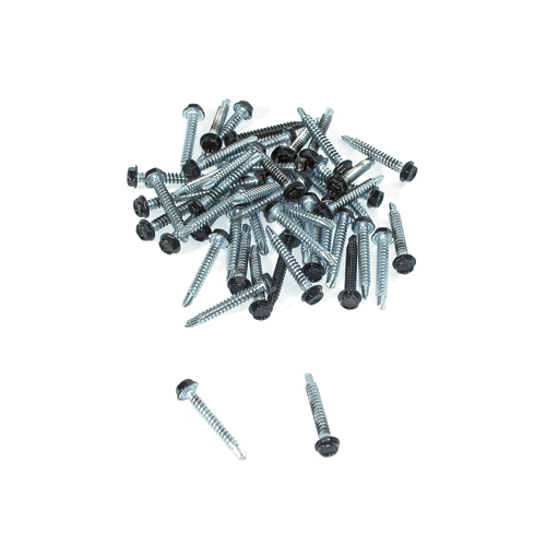 Imperial Kool Ray Deck Screws - Hex Drive - Zinc - Black - 1 1/4-in - 20/Pack