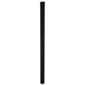 Poteaux à enfoncer pour clôture de 4 pi ou 5 pi Imperial Kool-Ray, 96 po, aluminium, léger, noir