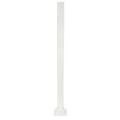 Kool-Ray Classica Mounting Post - Aluminum - White - 49 1/2-in x 3-in x 3-in