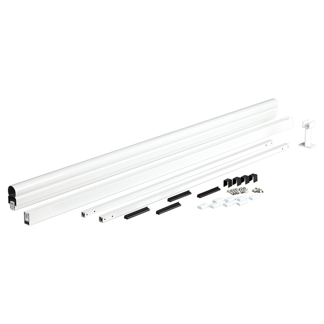 KOOLRAY Aluminum Railing Framing Kit 42" x 48" White KD60GB4248W