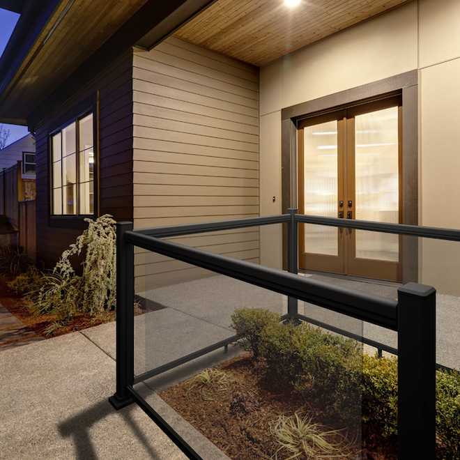 Kool-Ray Legacy Railing Kit - Black - 42-in x 48-in
