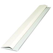 Gentek Fascia Trim 0.25-in x 2.125-in x 9-ft 10 Bright White Woodgrain Aluminum