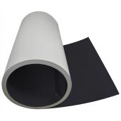 Gentek Multi-Purpose Finishing Trim - Black and White - Aluminum - 24-in W x 50-ft L x 1/64-in T
