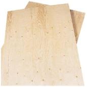 West Fraser Spruce D-Grade Plywood - Square Edges - Sustainable Forestry Initiative Certified - Interior Use - 3/8-in D