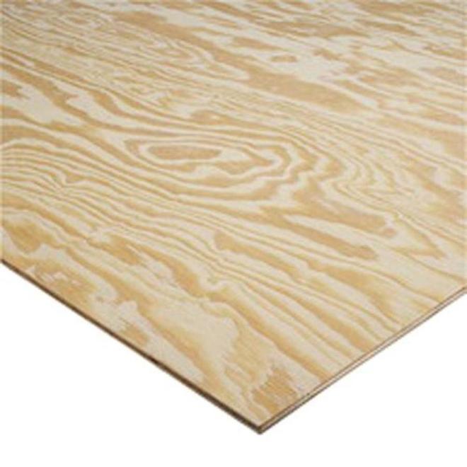 5/8-in x 4-ft x 8-ft Pressure Treated Plywood