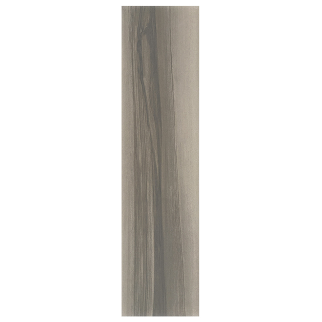 Troy Collection Wood-Look Porcelain Wall and Floor Tiles - 24-in L x 6-in W - 11 Per Carton