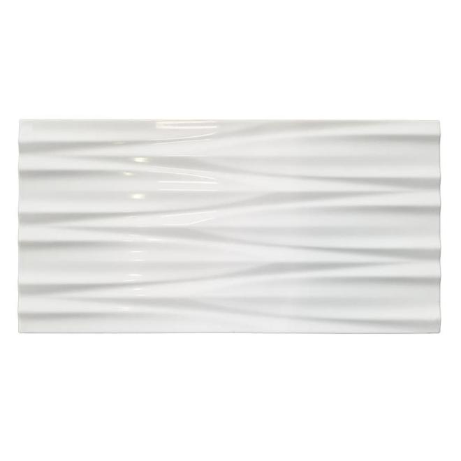 Avenzo Aura Porcelaine Tile - White Ain - 12 x 24-in