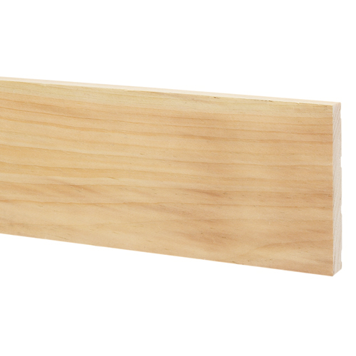 Pine Wood Door Jamb 9/16in T x 3 9/16in W Natural 3 Per Pack