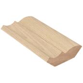 Metrie Crown Moulding - 2 1/2-in W x 8-ft L x 3/4-in T - Natural - Oak