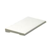 Metrie PVC Bevelled Casing Moulding - White - Moisture Resistant - 7-ft L x 2-in W x 5/16-in T