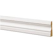 Cadrage Metrie, 5/8 po É. x 2 3/4 po l. x 7 pi L., MDF, apprêté, intérieur