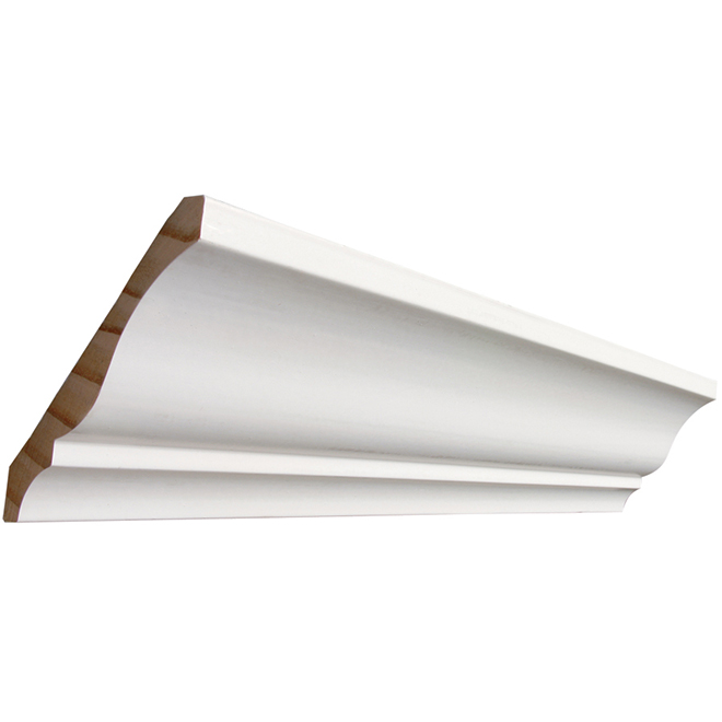 Metrie Primed MDF Crown Moulding - 8-ft x 4 1/4-in x 5/8-in