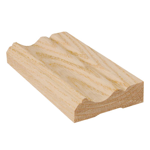 Metrie Casing - Colonial Style - Natural Finish - 8-ft L - Oak