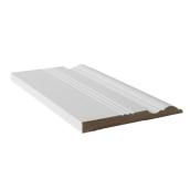 Colonial White Primed MDF 5/8-in x 6 1/2-in x 12-ft Baseboard
