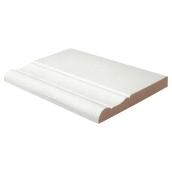 Plinthe style colonial, MDF, 3/8" x 3 1/8" x 14'1", apprêté