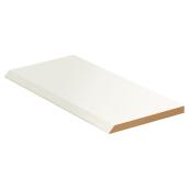 Plinthe en MDF, 1/2"x5,5"x16'1", apprêté