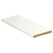 Plinthe en MDF, 1/2" x 4 1/2" x 14'1", apprêté