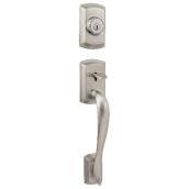 Weiser Entrance Gripset - Avalon - Satin Nickel