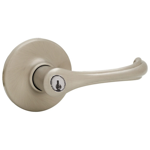 Weiser Entrance Lever - Alfini - Satin Nickel