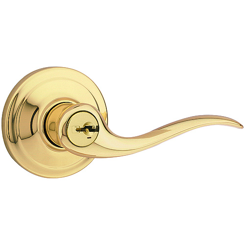 Weiser Yukon SmartKey Entry Door Knob with Deadbolt - Polished