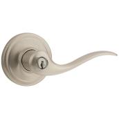 Weiser Toluca Entrance Door Handle - Adjustable Latch - SmartKey - Residential - Satin Nickel