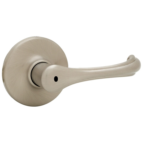 Weiser Privacy Lever - Alfini - Satin Nickel