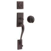 Weiser Hawthorne Entrance Gripset - Venetian Bronze - Smart Key Technology - 1 3/8-in to 1 3/4-in Door Thickness