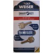 Weiser SmartKey Re-Key Kit - Easy Lock - Gold