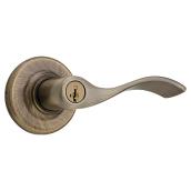 Weiser Privacy Lever - Belmont - Antique Brass