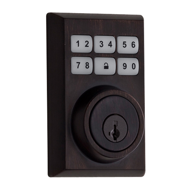 Weiser Electronic Deadlock - Smartcode - Venetian Bronze