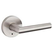 Privacy Lever - "Milan" - Satin Nickel