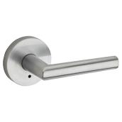 Privacy Lever - "Milan" - Satin Chrome