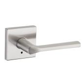 Weiser Lisbon Satin Nickel Privacy Lever Handle