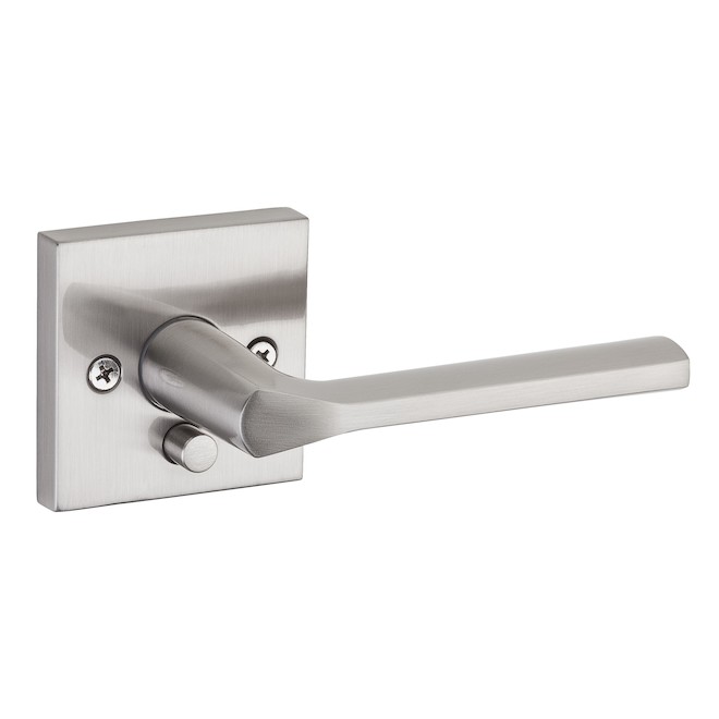 Weiser Lisbon Satin Nickel Privacy Lever Handle
