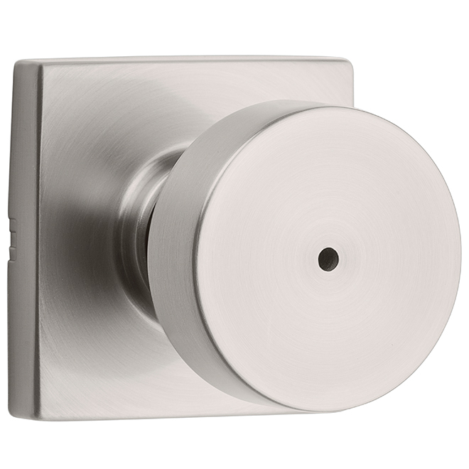 Weiser(R) Privacy Knob - Cambie - Zinc - Satin Nickel